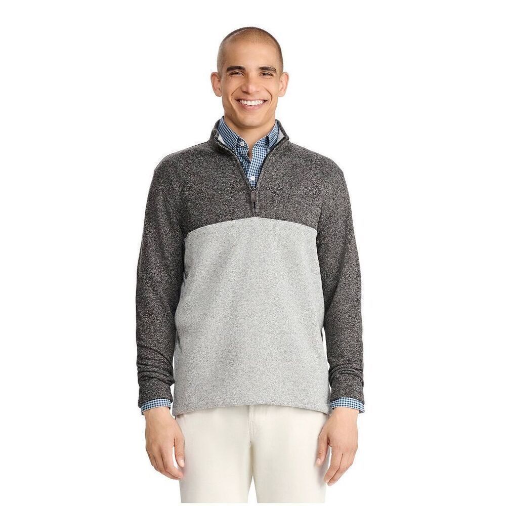 IZOD Fleece Quarter Zip Sweater
